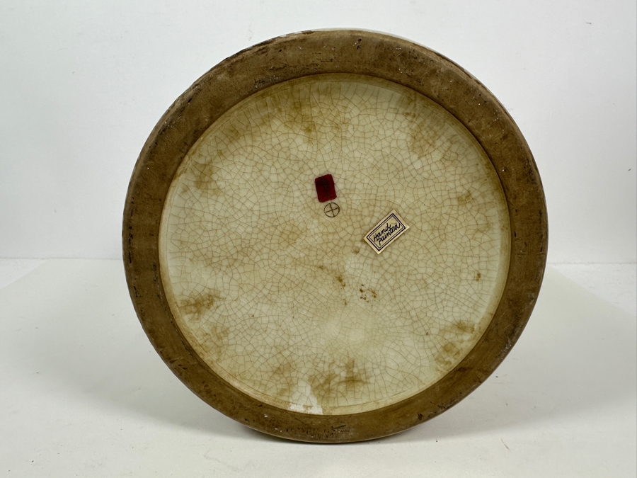 Large Vintage Hand Painted Japanese Satsuma Ginger Jar Signed 9W X 12H [Photo 15]