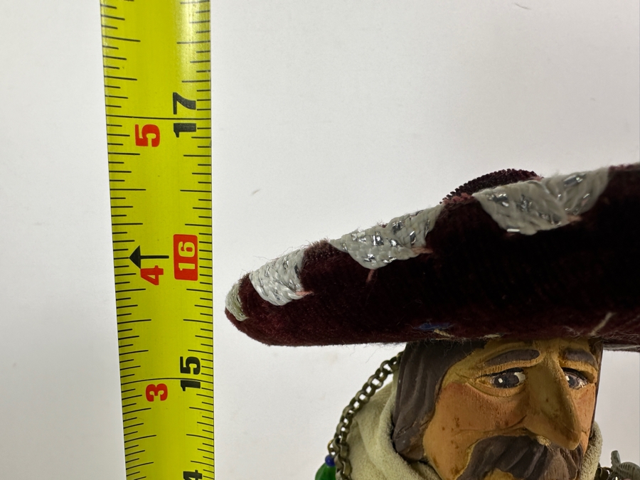 Pam & Terry Montandon Hand Carved Signed Wooden Doll 1993 17H [Photo 10]