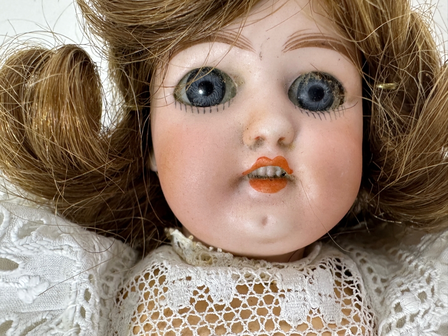 Antique Simon & Halbig Porcelain Head Doll With Composition Body 12'H [Photo 5]