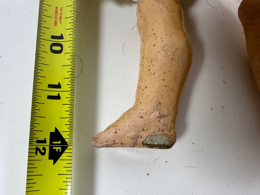 Antique Simon & Halbig Porcelain Head Doll With Composition Body 12'H [Photo 11]