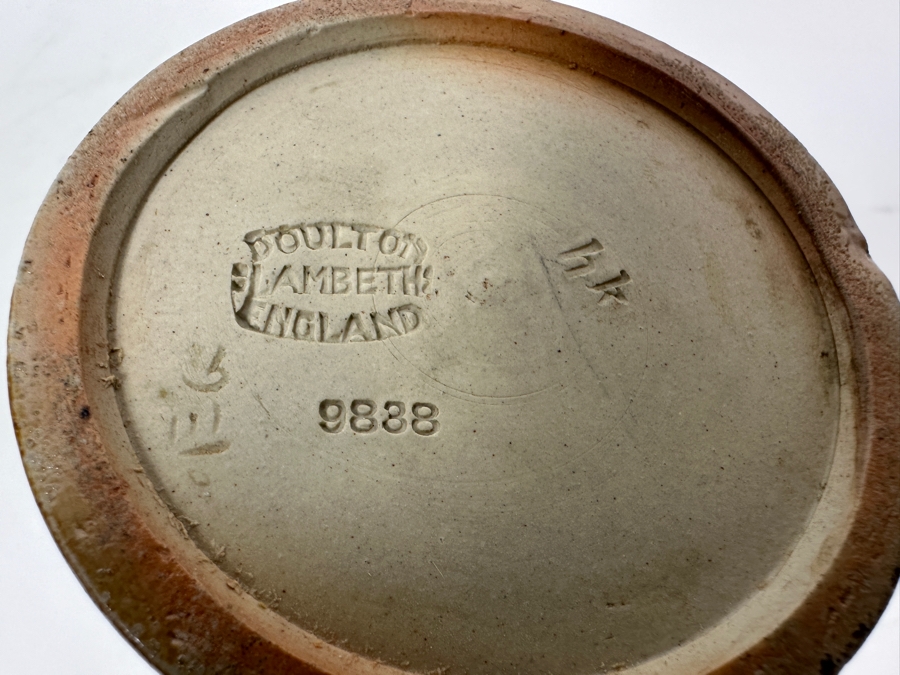 Vintage Doulton Lambeth English Hand Painted Cup 4.25H [Photo 6]