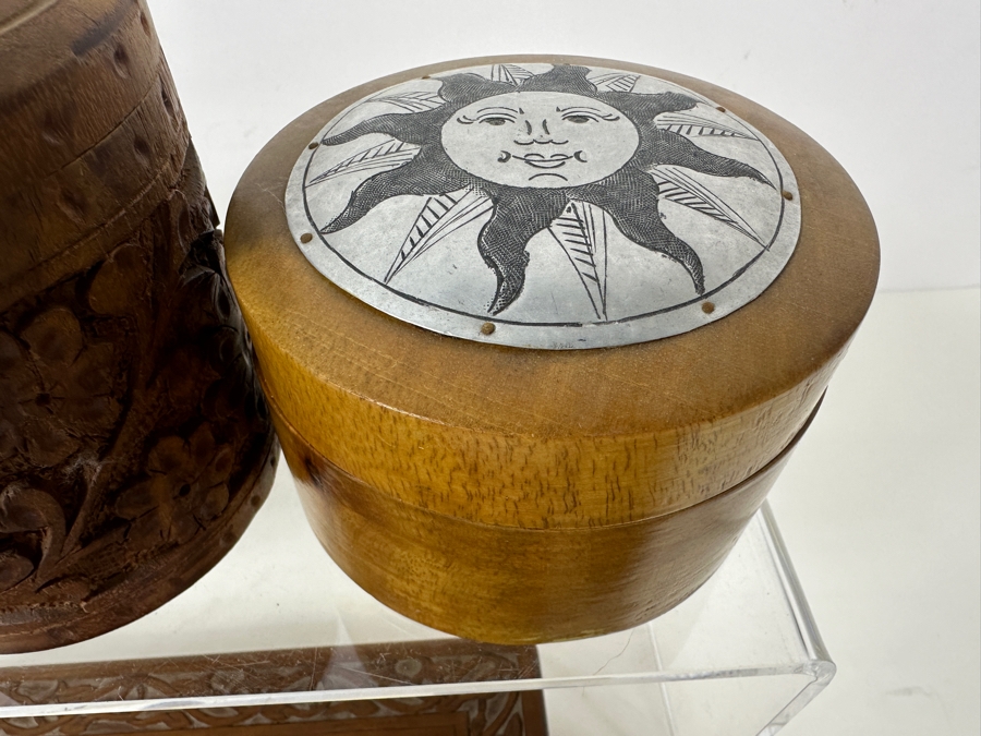 Collection Of Six Wooden Boxes [Photo 9]