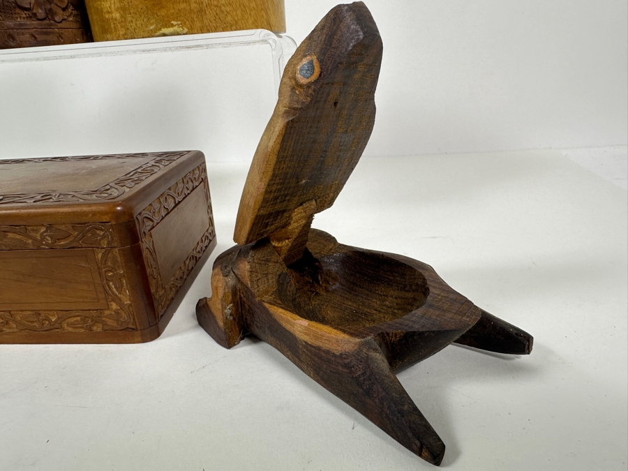 Collection Of Six Wooden Boxes [Photo 5]