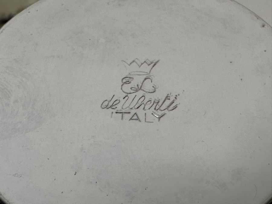 Set Of Six El De Uberti Italy Crown Silverplate Mint Julep Cups 3.75H [Photo 9]