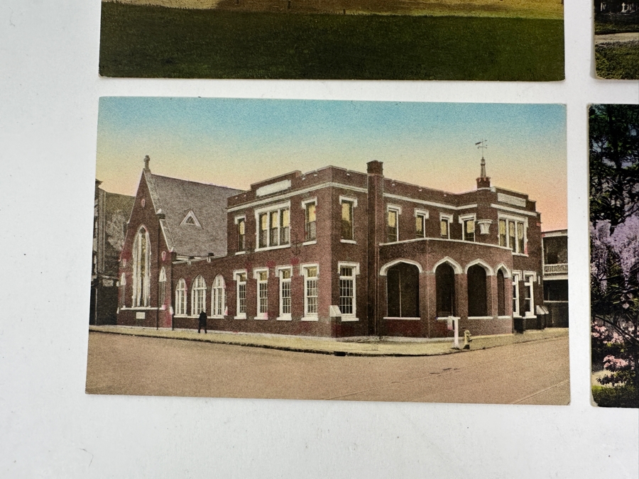 Nine Vintage Hand Colored Postcards Published By Lanneau's Art Store In Charleston, SC [Photo 9]
