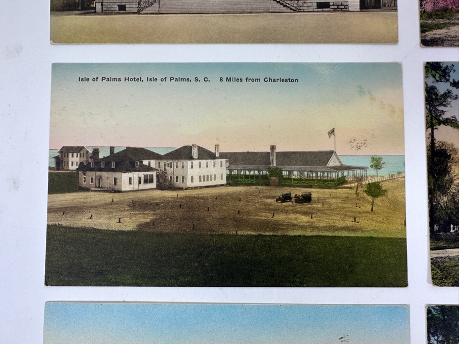 Nine Vintage Hand Colored Postcards Published By Lanneau's Art Store In Charleston, SC [Photo 5]