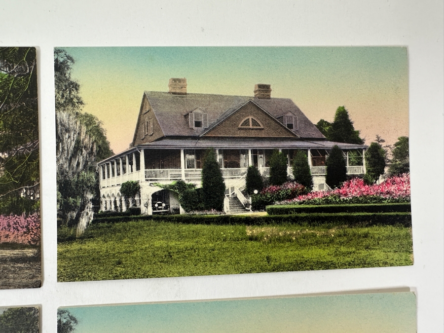 Nine Vintage Hand Colored Postcards Published By Lanneau's Art Store In Charleston, SC [Photo 3]