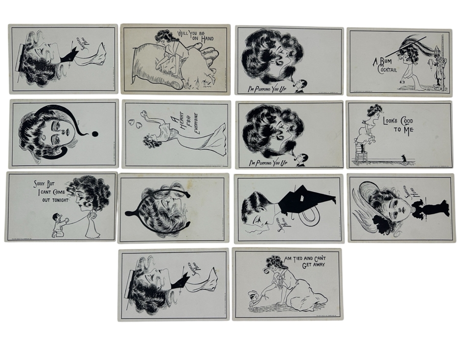 Fourteen Vintage The Neff Novelty Co. Cumberland, MD Postcards [Photo 1]