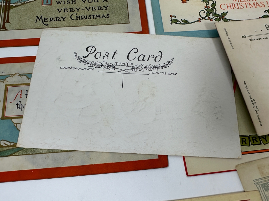 Sixteen Vintage Christmas Postcards [Photo 9]