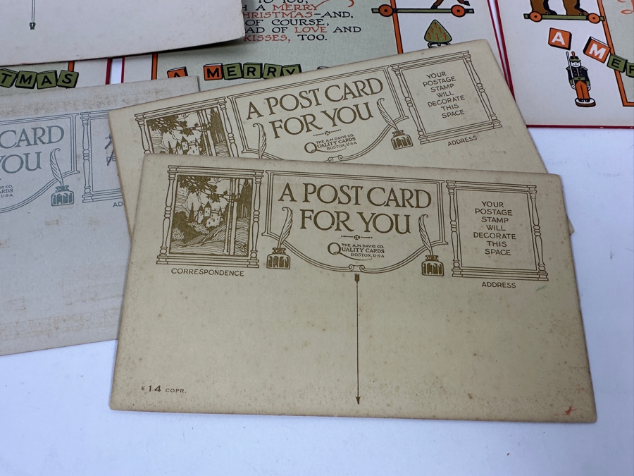 Sixteen Vintage Christmas Postcards [Photo 7]