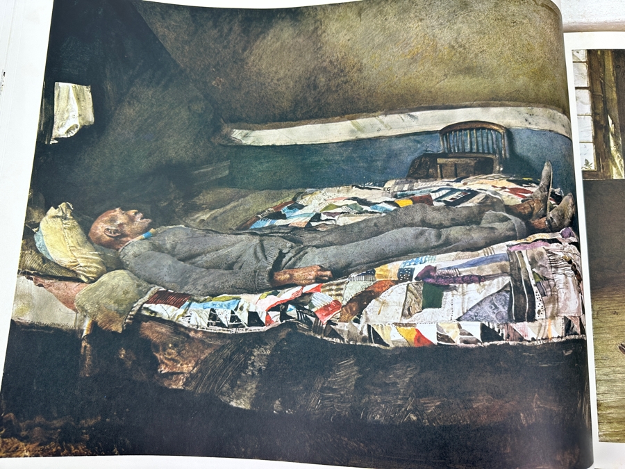 First Printing 1968 Hardcover Book Andrew Wyeth By Richard Meryman Houghton Mifflin Company Boston [Photo 9]