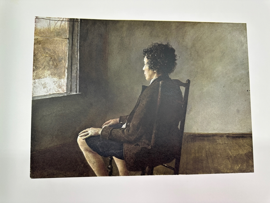 First Printing 1968 Hardcover Book Andrew Wyeth By Richard Meryman Houghton Mifflin Company Boston [Photo 8]