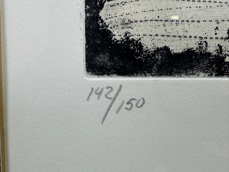 Graciela Rodo Boulanger (B. 1935, Bolivia) Hand Signed Limited Edition Color Lithograph From The Jeux D'Enfants (Children's Games) Suite Numbered 142 Of 150 - 8 X 9.5 Professionally Framed 17.5 X 22 [Photo 5]