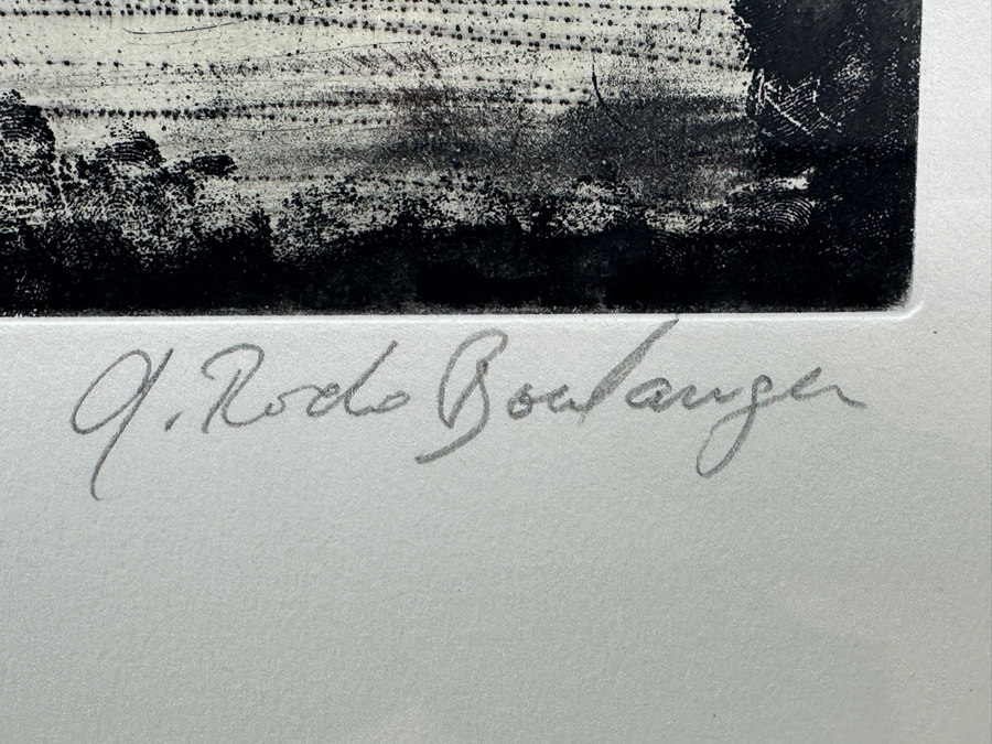 Graciela Rodo Boulanger (B. 1935, Bolivia) Hand Signed Limited Edition Color Lithograph From The Jeux D'Enfants (Children's Games) Suite Numbered 142 Of 150 - 8 X 9.5 Professionally Framed 17.5 X 22 [Photo 4]