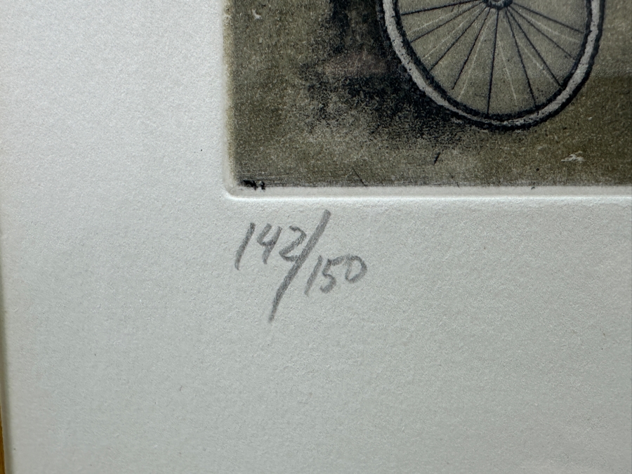 Graciela Rodo Boulanger (B. 1935, Bolivia) Hand Signed Limited Edition Color Lithograph From The Jeux D'Enfants (Children's Games) Suite Numbered 142 Of 150 - 8 X 9.5 Professionally Framed 17.5 X 22 [Photo 7]