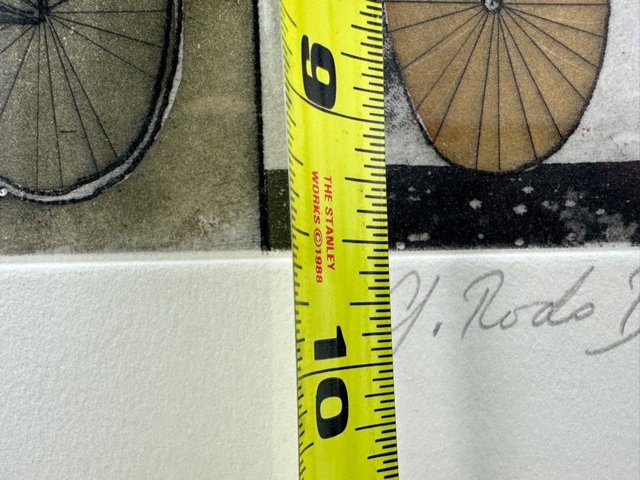 Graciela Rodo Boulanger (B. 1935, Bolivia) Hand Signed Limited Edition Color Lithograph From The Jeux D'Enfants (Children's Games) Suite Numbered 142 Of 150 - 8 X 9.5 Professionally Framed 17.5 X 22 [Photo 13]