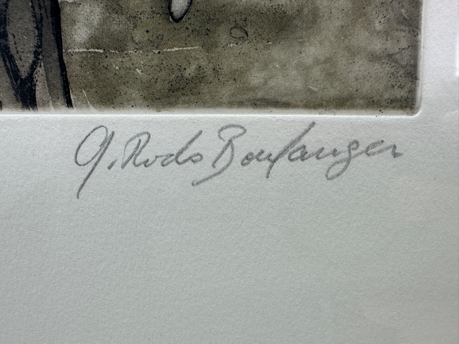 Graciela Rodo Boulanger (B. 1935, Bolivia) Hand Signed Limited Edition Color Lithograph From The Jeux D'Enfants (Children's Games) Suite Numbered 142 Of 150 - 8 X 9.5 Professionally Framed 17.5 X 22 [Photo 6]