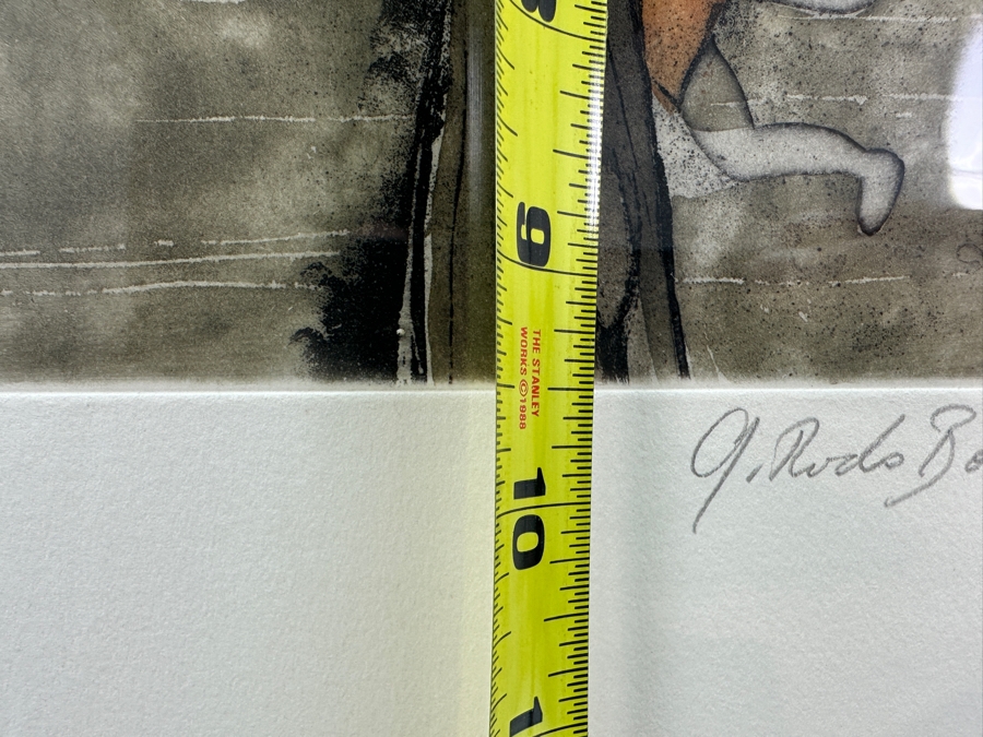 Graciela Rodo Boulanger (B. 1935, Bolivia) Hand Signed Limited Edition Color Lithograph From The Jeux D'Enfants (Children's Games) Suite Numbered 142 Of 150 - 8 X 9.5 Professionally Framed 17.5 X 22 [Photo 11]