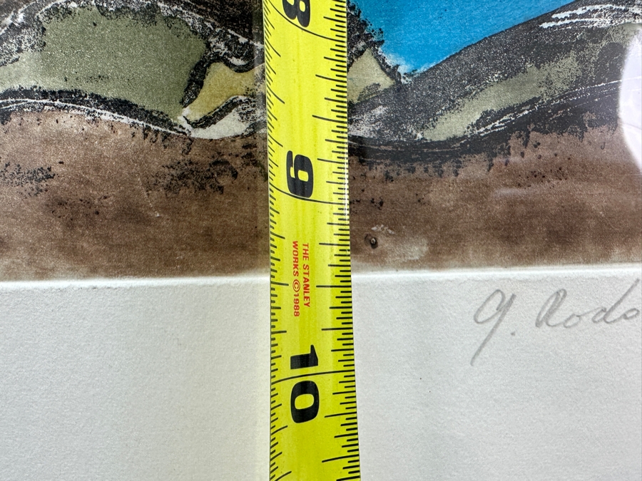 Graciela Rodo Boulanger (B. 1935, Bolivia) Hand Signed Limited Edition Color Lithograph From The Jeux D'Enfants (Children's Games) Suite Numbered 142 Of 150 - 8 X 9.5 Professionally Framed 17.5 X 22	 [Photo 11]