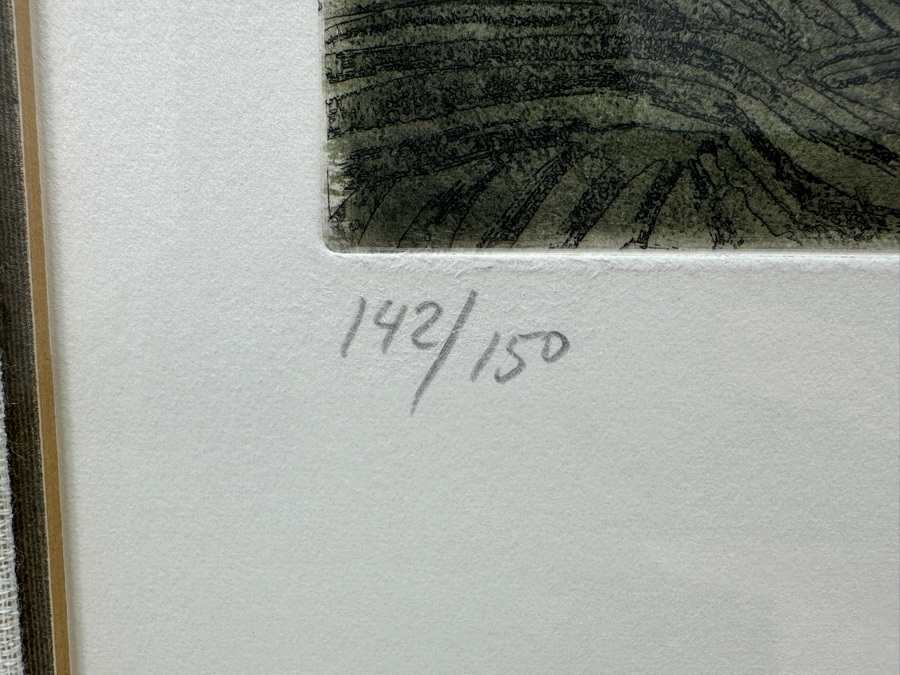 Graciela Rodo Boulanger (B. 1935, Bolivia) Hand Signed Limited Edition Color Lithograph From The Jeux D'Enfants (Children's Games) Suite Numbered 142 Of 150 - 8 X 9.5 Professionally Framed 17.5 X 22	 [Photo 9]