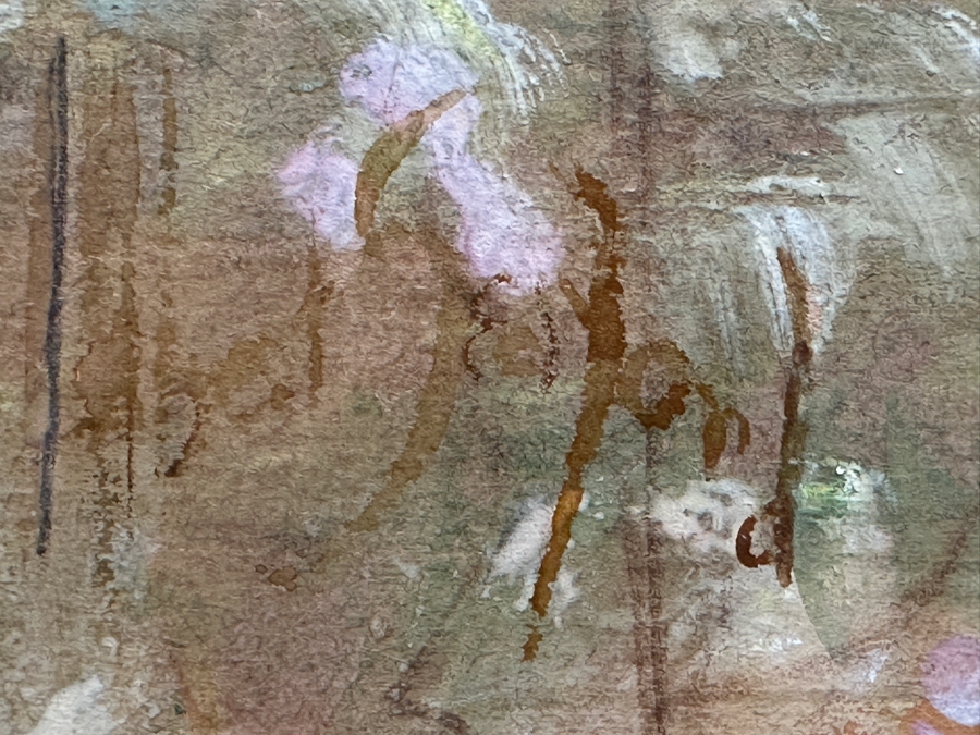 John Albert (J.A.) Seaford (1858-1936, American) Original Mixed Media On Paper 18 X 12 Professionally Framed 27 X 20 [Photo 9]