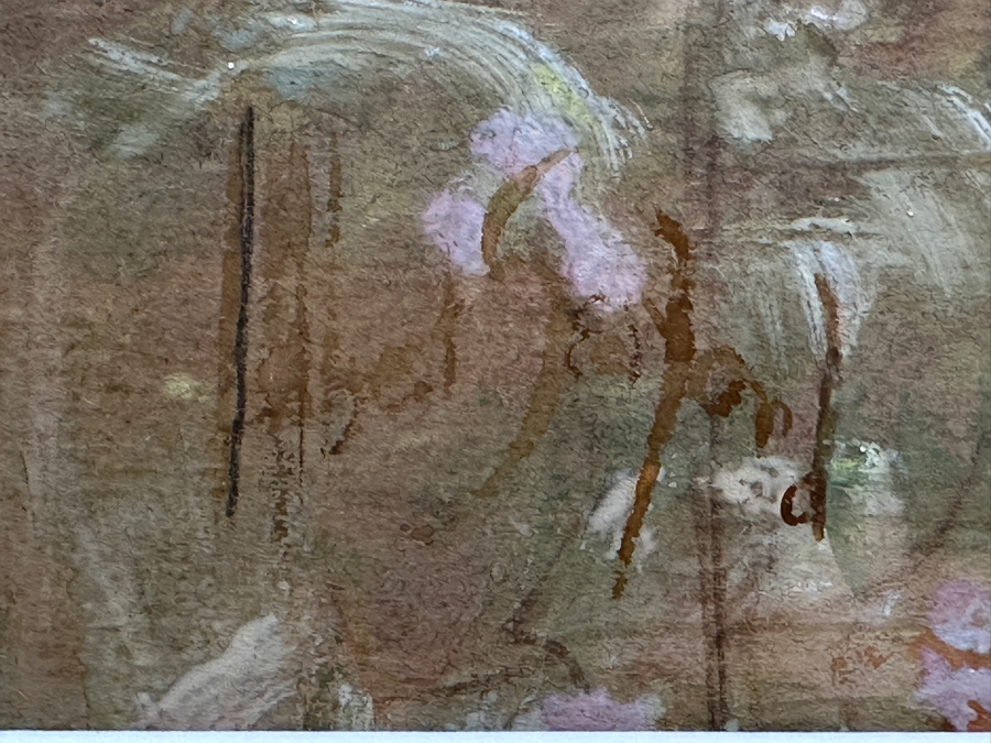 John Albert (J.A.) Seaford (1858-1936, American) Original Mixed Media On Paper 18 X 12 Professionally Framed 27 X 20 [Photo 8]