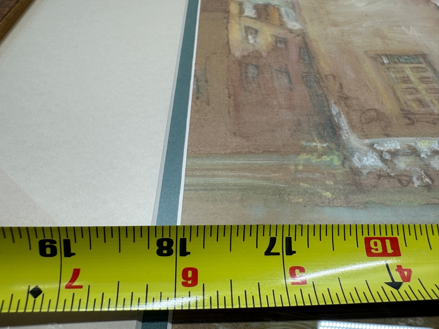 John Albert (J.A.) Seaford (1858-1936, American) Original Mixed Media On Paper 18 X 12 Professionally Framed 27 X 20 [Photo 11]