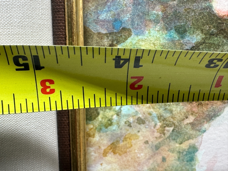 Jim Kosvanec Original Watercolor Painting On Paper Signed Lower Left Kosvanec NWS 14.5 X 19.5 Framed 25 X 30.5 [Photo 12]