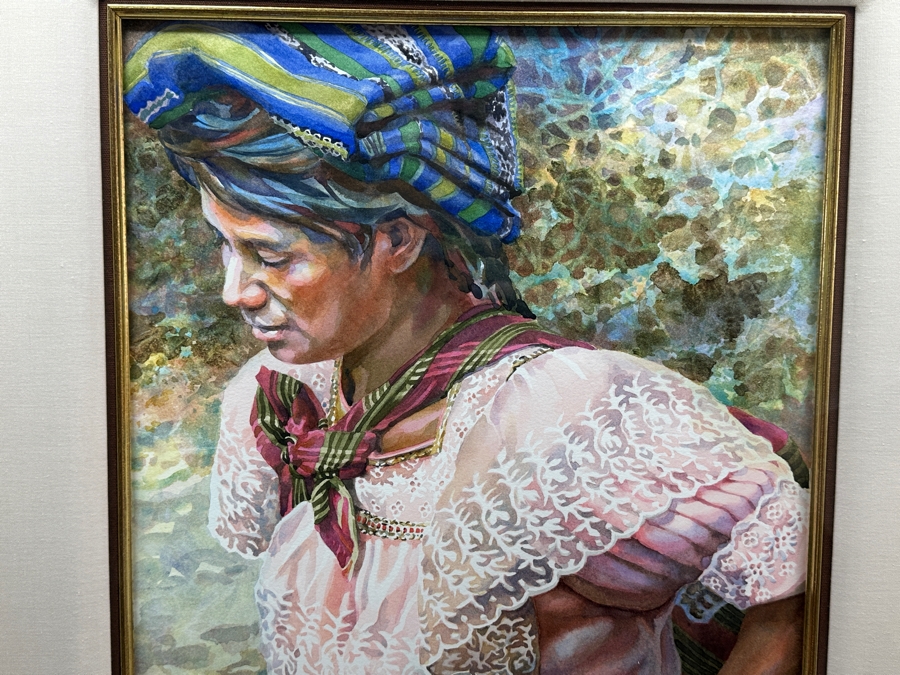 Jim Kosvanec Original Watercolor Painting On Paper Signed Lower Left Kosvanec NWS 14.5 X 19.5 Framed 25 X 30.5 [Photo 7]