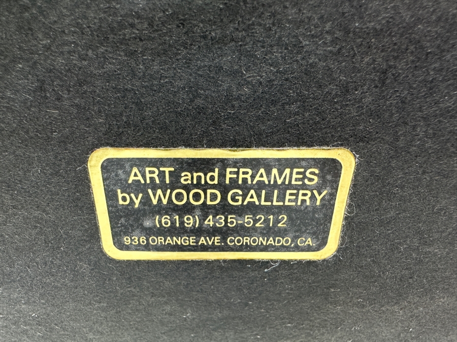 Jim Kosvanec Original Watercolor Painting On Paper Signed Lower Left Kosvanec NWS 14.5 X 19.5 Framed 25 X 30.5 [Photo 16]