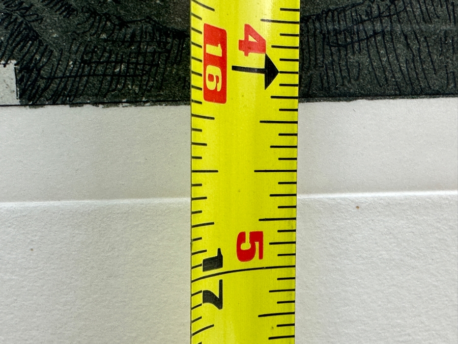 Josef Eidenberger (1899-1991, Austria) Hand Signed Color Etching Titled 'San Francisco Waterfront #199' 13 X 16.5 Framed 24 X 28 [Photo 11]