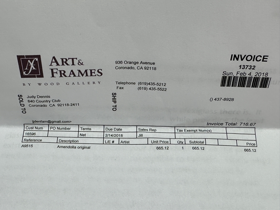 Luis Ricardo Amendolla Gasparo (1939-2000, Mexico) Original Watercolor Landscape Painting On Paper 29 X 21 Professionally Framed For $665 39 X 32 [Photo 17]