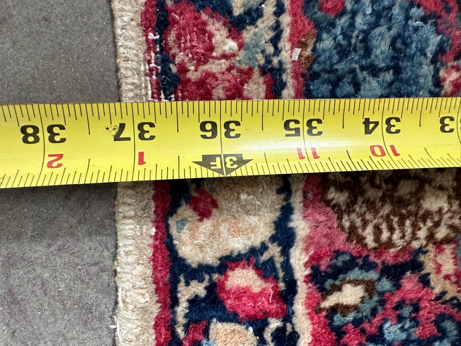 Stunning Vintage Hand Knotted Wool Persian Area Rug 37 X 59 [Photo 8]