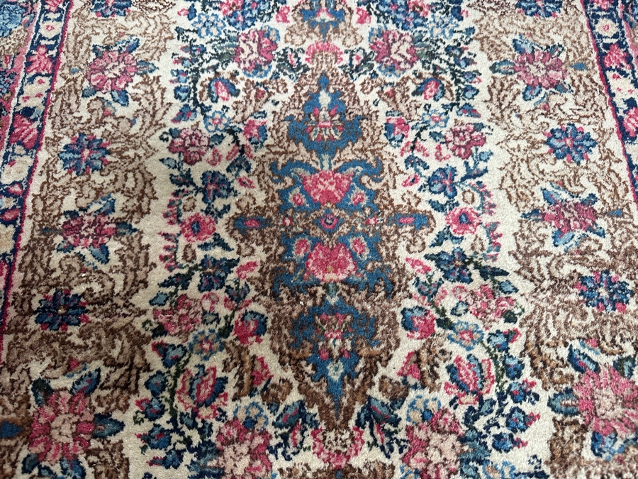 Stunning Vintage Hand Knotted Wool Persian Area Rug 37 X 59 [Photo 4]