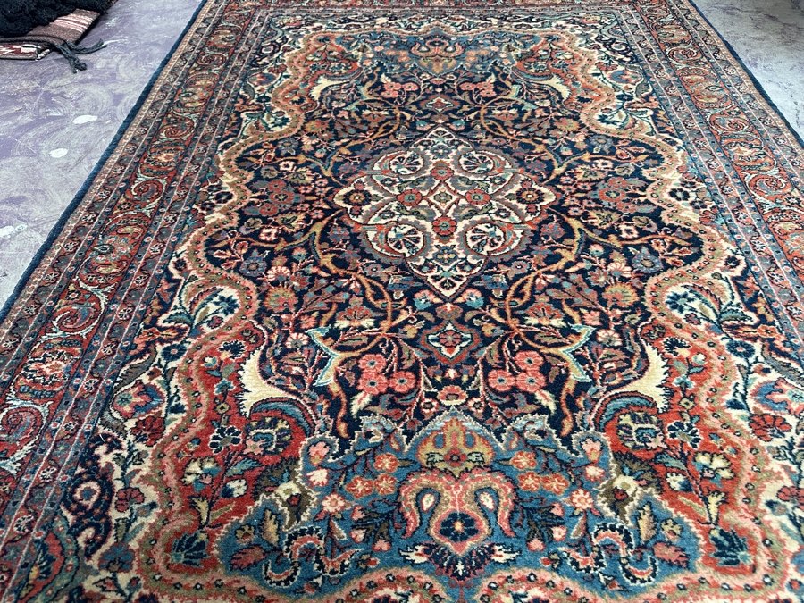 Stunning Vintage Hand Knotted Wool Persian Area Rug - 55 X 79 [Photo 5]