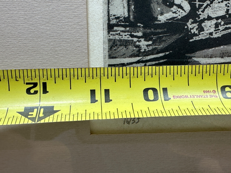 Erica E. Marshall Color Etching Titled 'Fishing Boats In Scotland' Artist Signed Numbered 16 Of 35 5.5 X 7 Framed 11 X 13 [Photo 6]