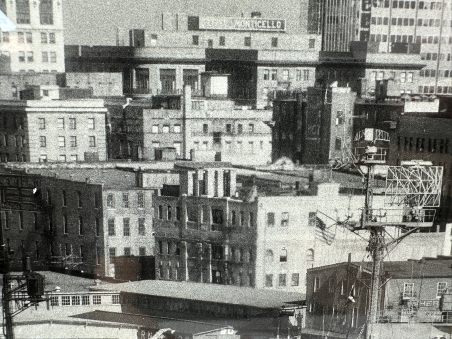 Vintage US Navy Photograph Of USS Norfolk DL 1 - The First Destroyer Leader Of The US Navy Framed 27 X 16.5 [Photo 6]