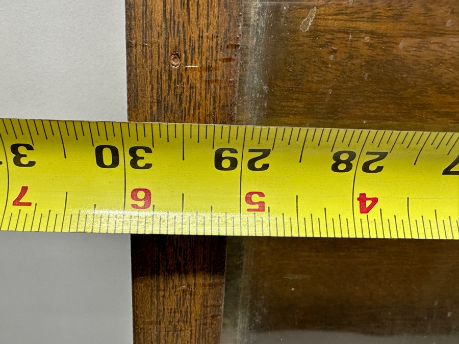 7-Star US Navy Decommissioning Pennant Displayed In A Shadowbox Frame With Brass USS Monticello LSD-35 Ship's Plaque Presented To CDR J. R. Dennis 11 Aug 1975 - 10 Jun 1977 30 X 21 [Photo 11]