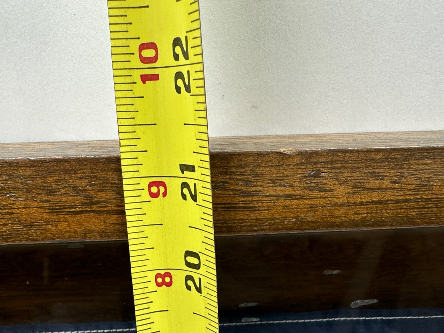 7-Star US Navy Decommissioning Pennant Displayed In A Shadowbox Frame With Brass USS Monticello LSD-35 Ship's Plaque Presented To CDR J. R. Dennis 11 Aug 1975 - 10 Jun 1977 30 X 21 [Photo 12]