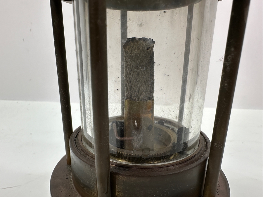 Antique E. Thomas & Williams Ltd Cambrian Miners Lamp 10H [Photo 4]