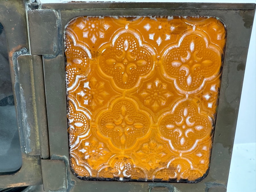 Antique Butin-Gillet Paris France French Railroad Oil Lantern Albert Butin 13H [Photo 9]