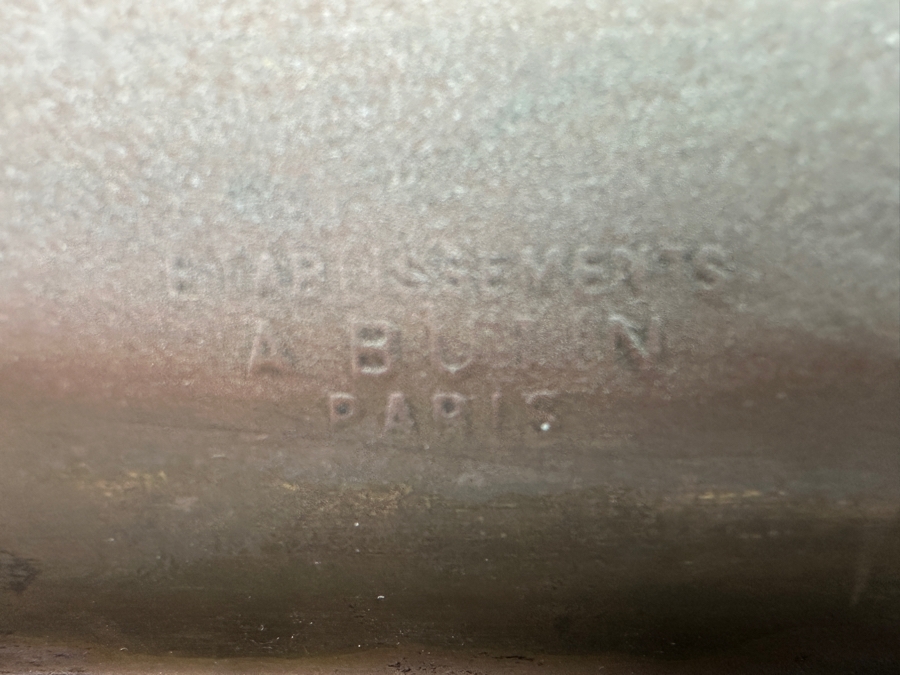 Antique Butin-Gillet Paris France French Railroad Oil Lantern Albert Butin 13H [Photo 3]