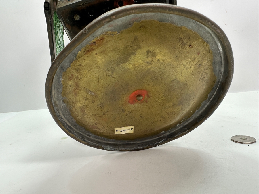 Antique Butin-Gillet Paris France French Railroad Oil Lantern Albert Butin 13H [Photo 20]