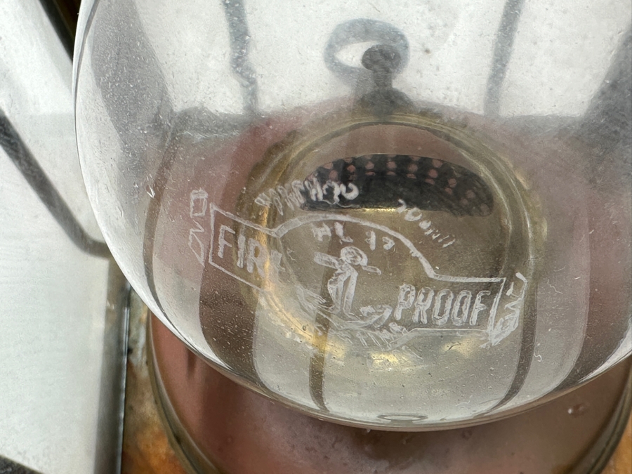 Davey & Co London England Cargo Light Nautical Maritime Oil Lantern Lamp 19H [Photo 8]