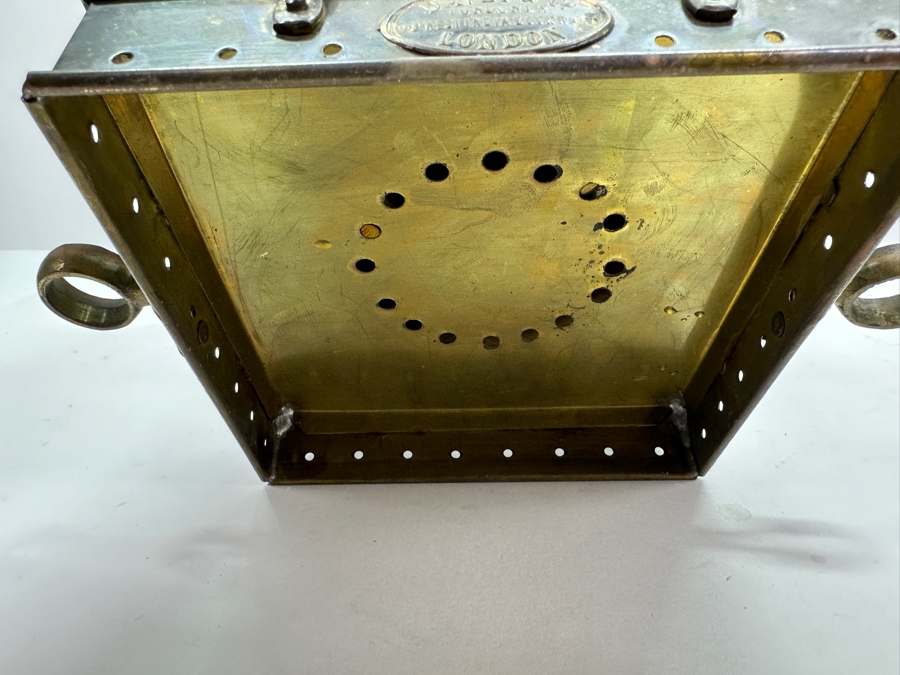 Davey & Co London England Cargo Light Nautical Maritime Oil Lantern Lamp 19H [Photo 19]