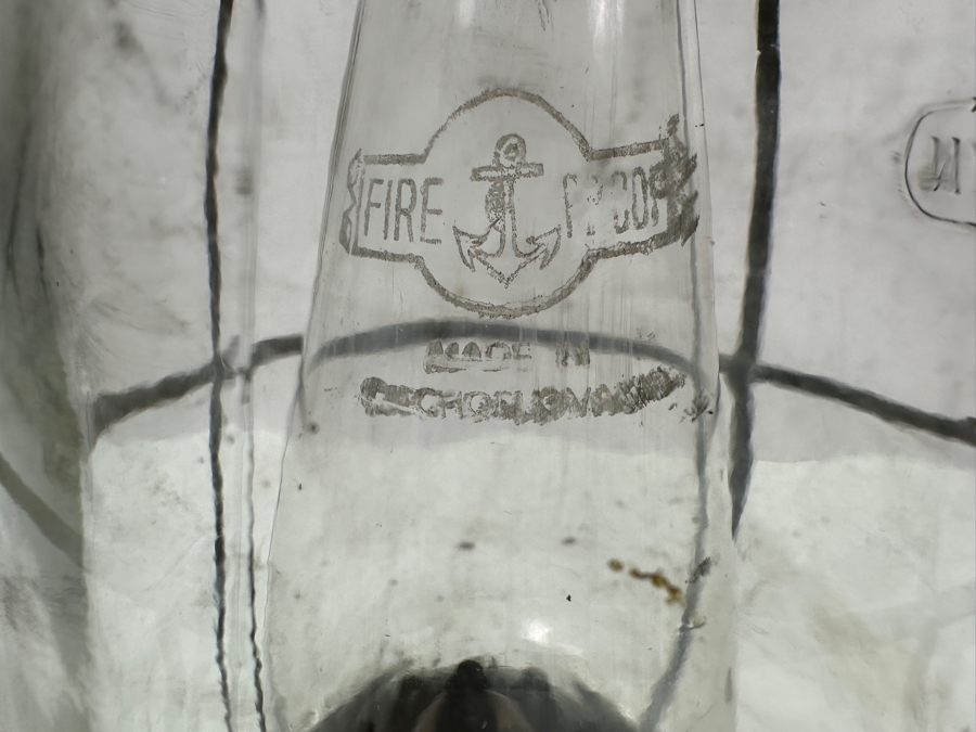 Antique 1863 Chalwyn Marine Ship Oil Lamp Lantern 13H [Photo 7]