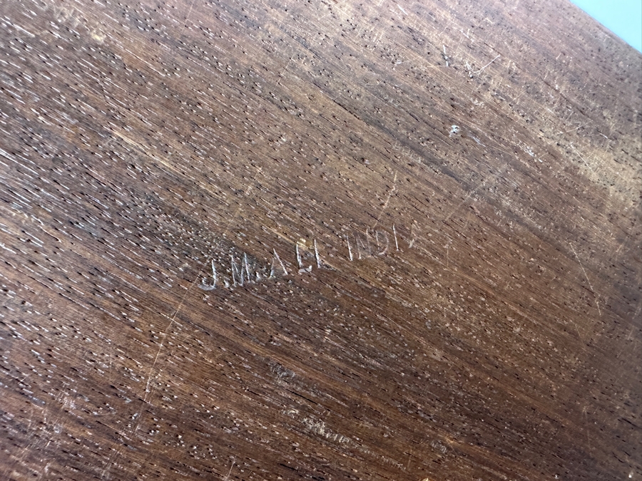 Hand Carved Wooden Box From India 8.5W X 4D X 2H [Photo 8]