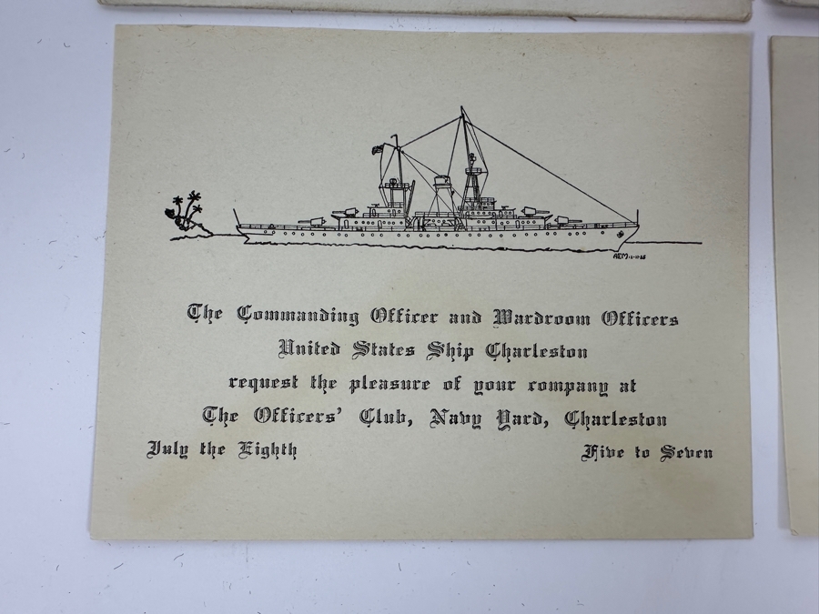 Vintage 1971 Apollo 14 & Apollo 15 US Navy Recovery Force First Day Covers Including Card From John S. McCain, Jr. Admiral, U.S. Navy [Photo 13]