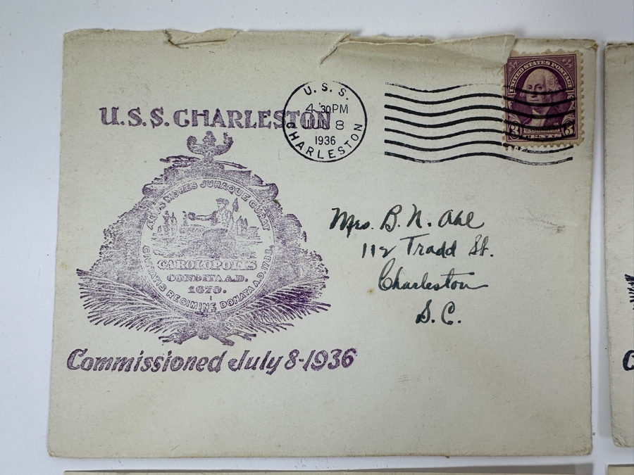 Vintage 1971 Apollo 14 & Apollo 15 US Navy Recovery Force First Day Covers Including Card From John S. McCain, Jr. Admiral, U.S. Navy [Photo 14]