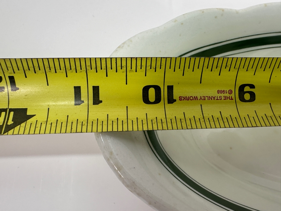 Vintage French Hand Painted Platter 15W And Hotel Del Coronado Dish 11W [Photo 11]